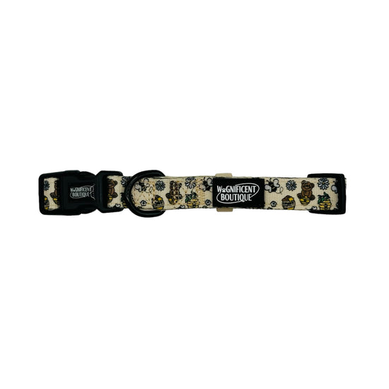 Honey Bee Dog Collar