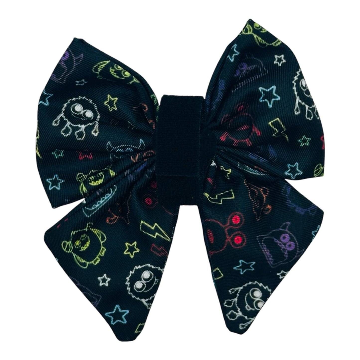 Neon Monsters Sailor Bow