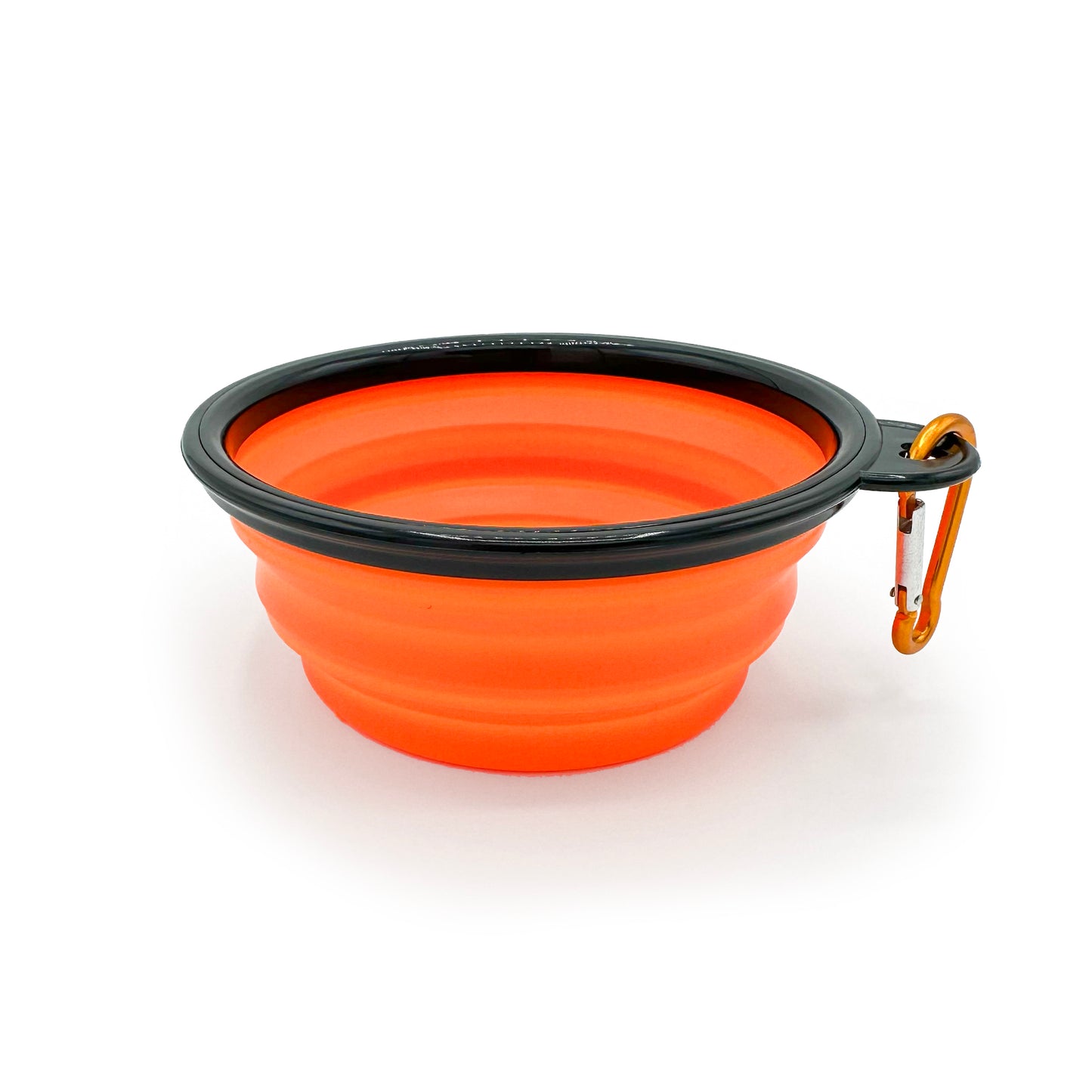 Collapsible Dog Bowl Orange