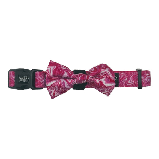 Pink Marble Bow