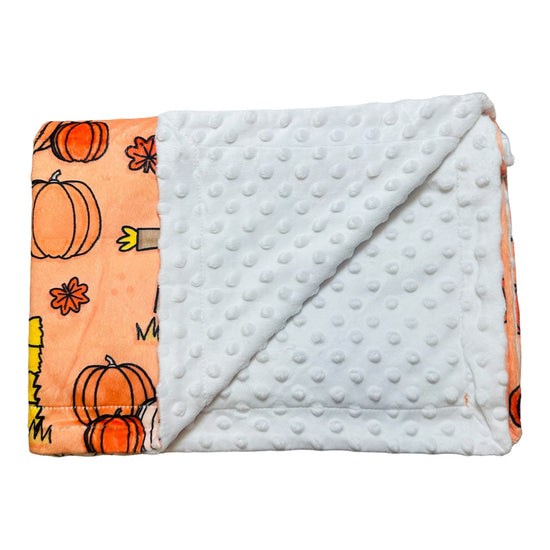 Pumpkin Patch Dog Blanket