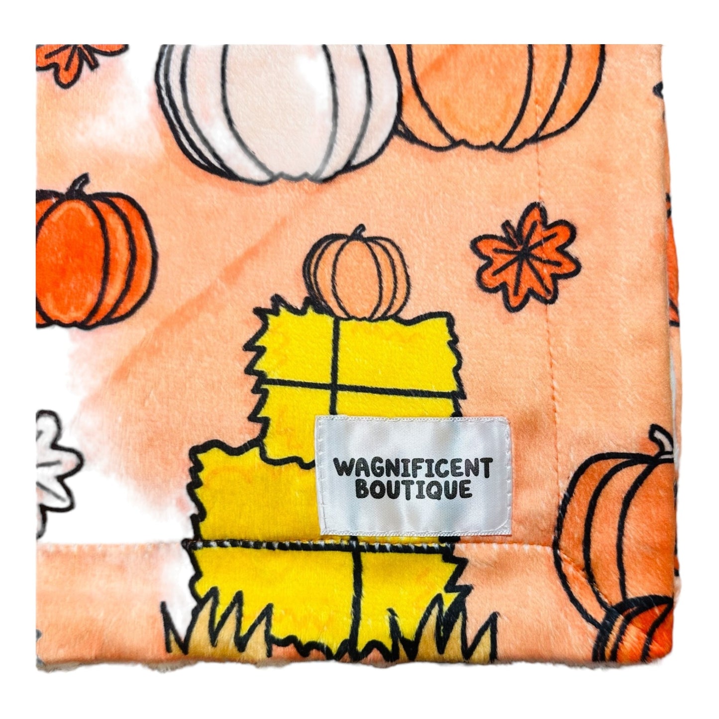 Pumpkin Patch Dog Blanket