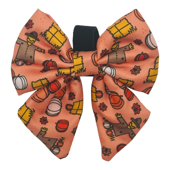 Pumpkin Patch Sailor Bow