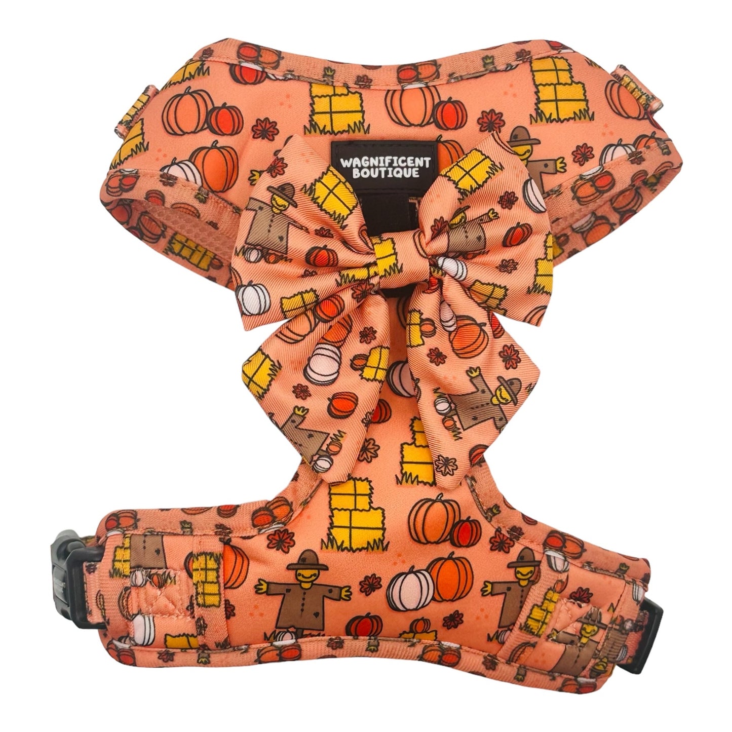 Pumpkin Patch Adjustable Dog Harness