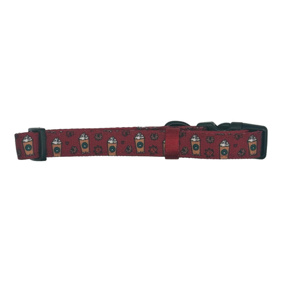 Puppuccino Adjustable Dog Collar