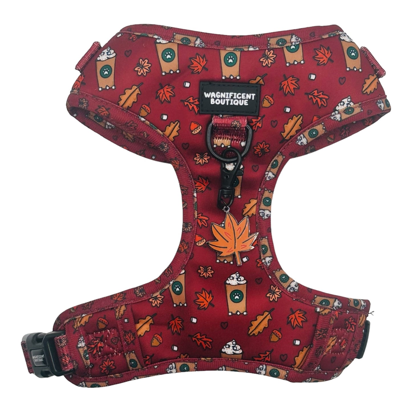  Autumn Leaf Tag on Puppuccino harness