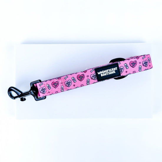 Cute AF Pink Dog Lead