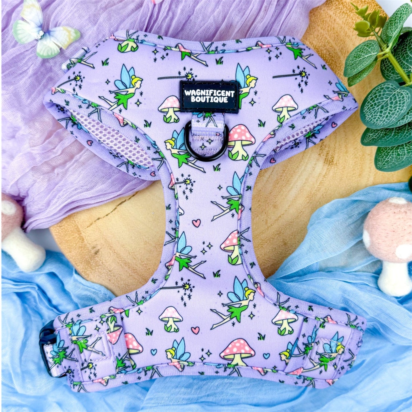 Do You Believe In Fairies Adjustable Dog Harness