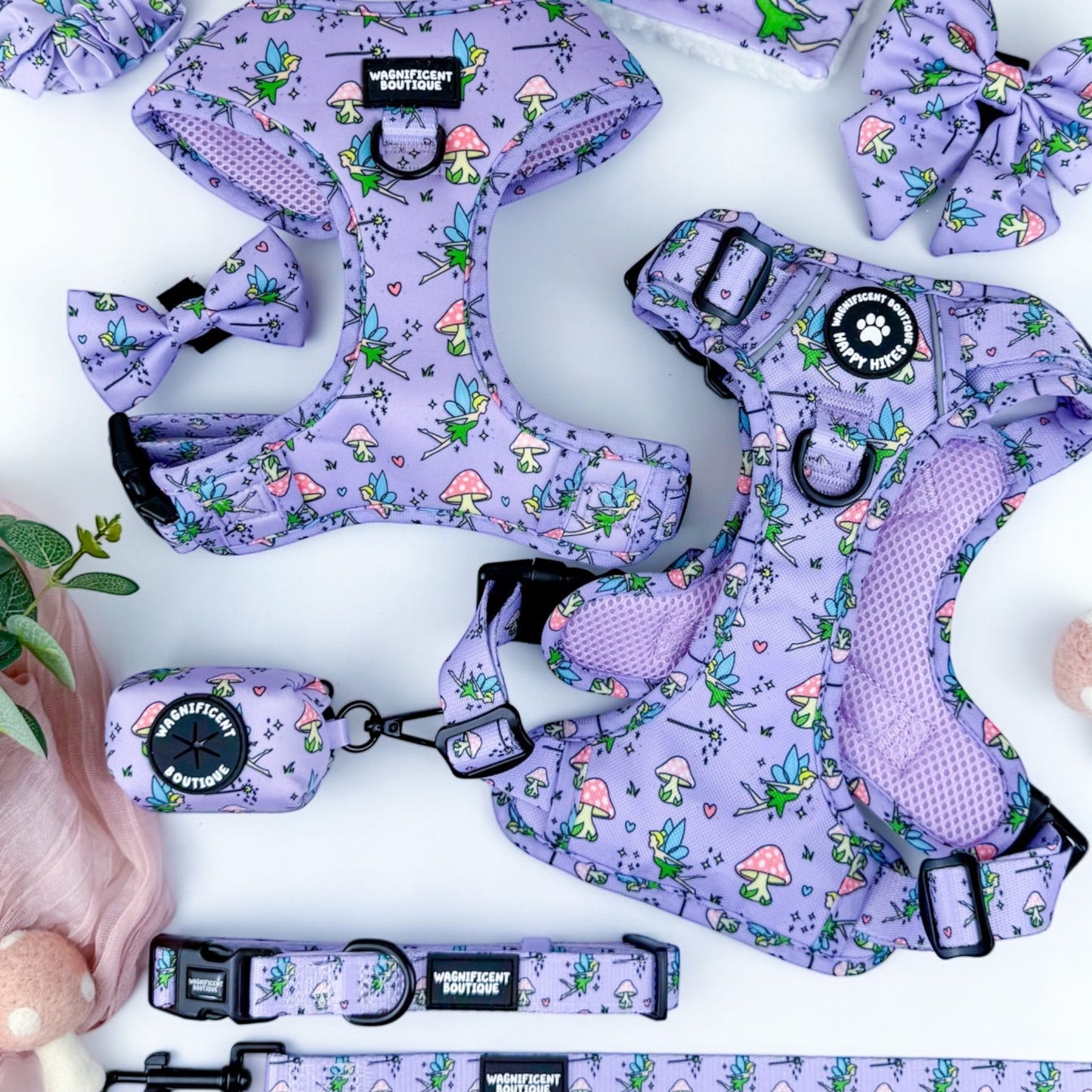 Do You Believe In Fairies Adjustable Dog Harness