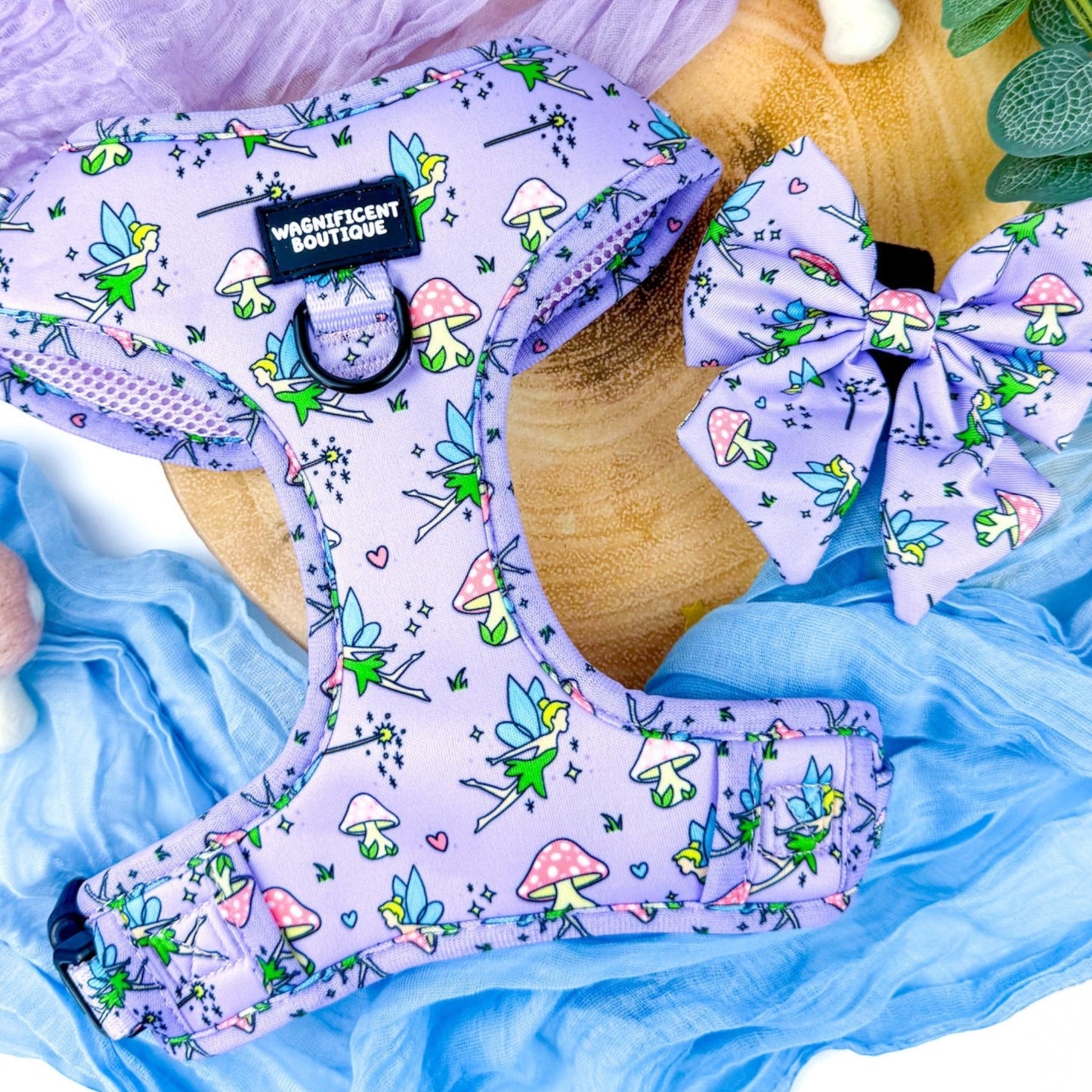 Do You Believe In Fairies Adjustable Dog Harness