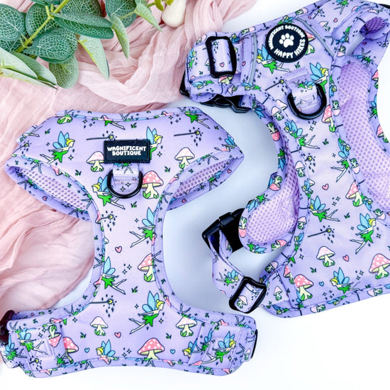 Do You Believe In Fairies Adjustable Dog Harness