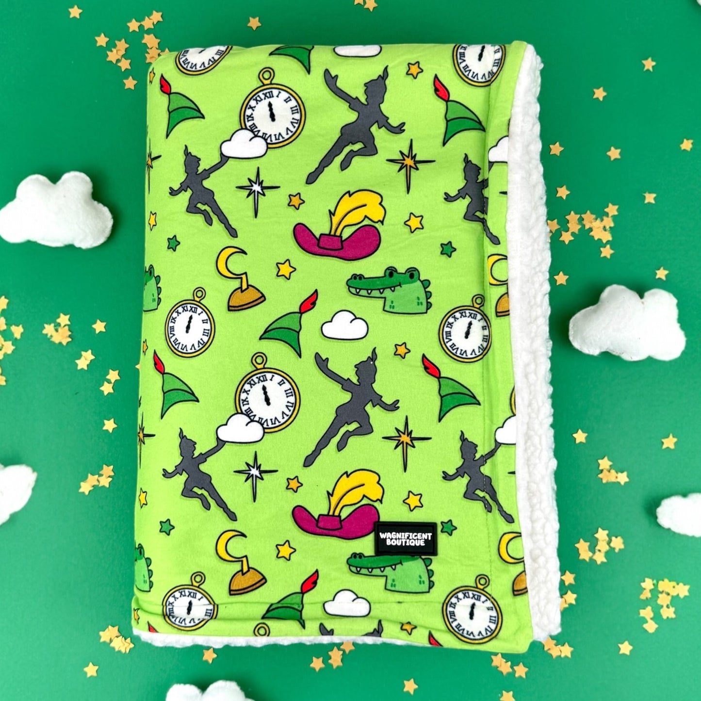 Never Grow Up Dog Blanket