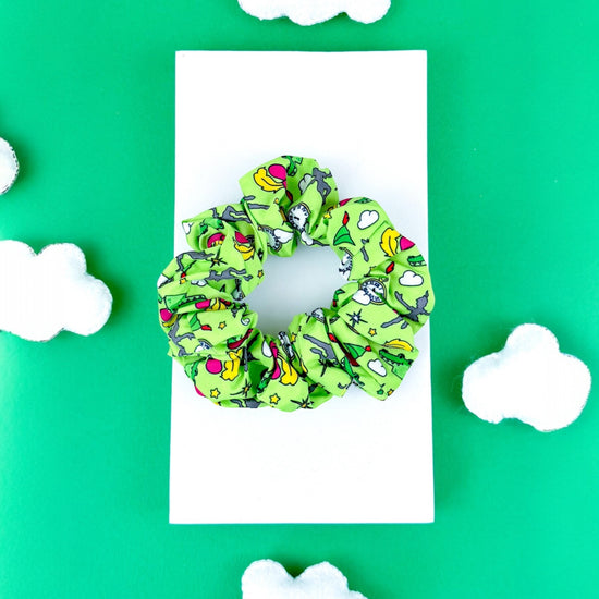 Never Grow Up Hair Scrunchie