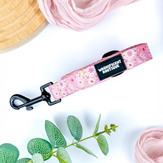 Pink Posy Club Dog Lead