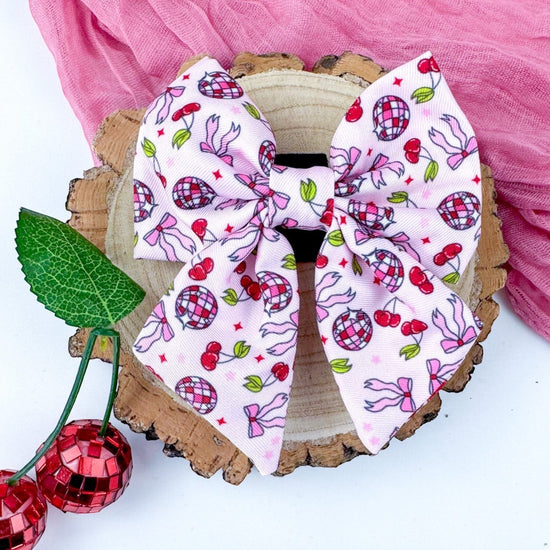 Cherry Disco Sailor Bow