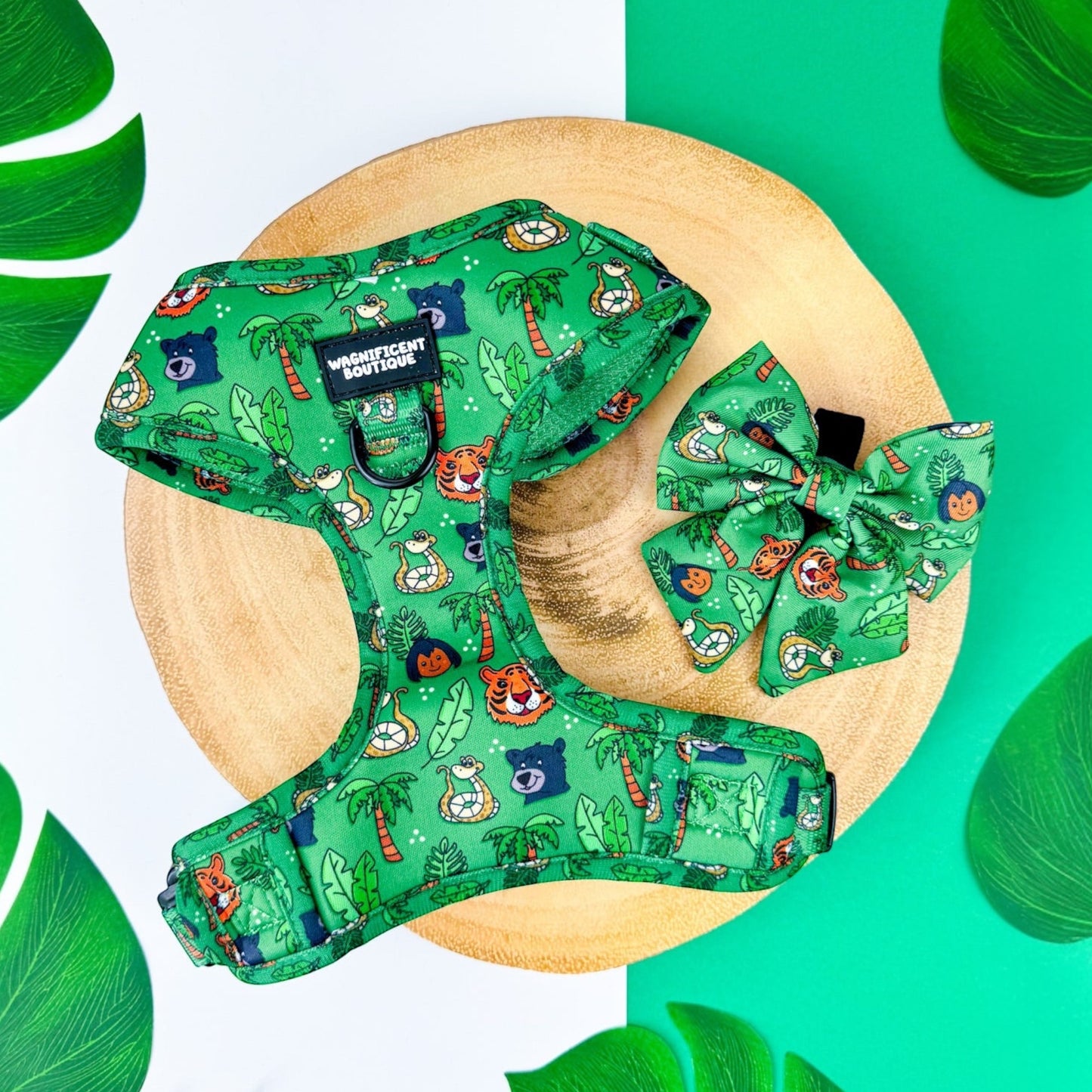 Jungle Woof Adjustable Dog Harness