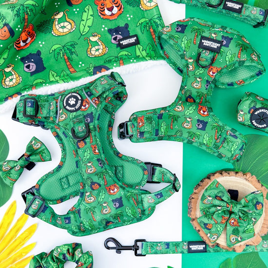 Happy Hikes No Pull Dog Harness - Jungle Woof