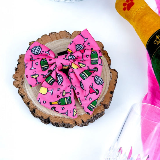 Pawsecco Sailor Bow