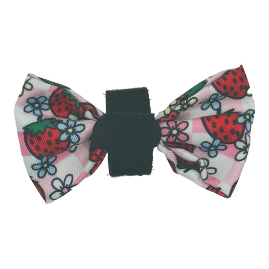 Strawberry Picnic Bow