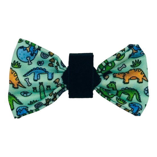 Dino Paws Dog Bow