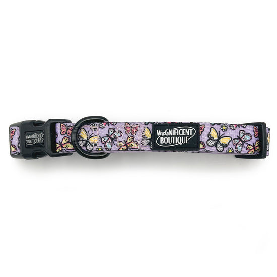 Collar ajustable para perros Butterfly Bliss 
